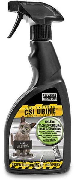 CSI Urine - Nettoyant Enzymatique Pour Chat - 500ml