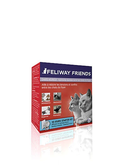 Feliway Friends - Diffuseur + Recharge 30J Pour Le Stress Des Chats - 48ml 3 Feliway Friends - Diffuseur + Recharge 30J Pour Le Stress Des Chats - 48ml