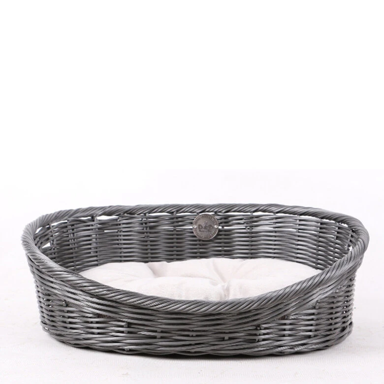 Europet Bernina - Panier Rustic Rattan Pour Chiens - S 3 Europet Bernina - Panier Rustic Rattan Pour Chiens - S