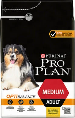 Pro Plan - Croquettes OPTIBALANCE Medium Poulet Pour Chien