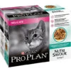 Pro Plan - Bouchée En Sauce NutriSavour Delicate Au Poisson Pour Chat - 10x85g -Chats Chiens Articles Magasin 16064