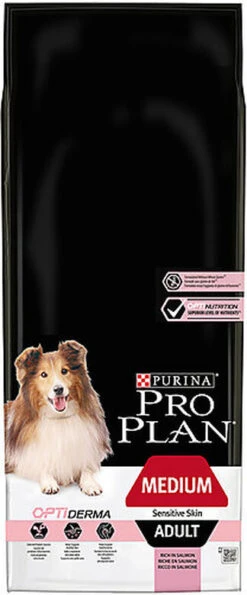 Pro Plan - Croquettes OPTIDERMA Medium Sensitive Skin Saumon Pour Chien -Chats Chiens Articles Magasin 16140