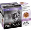 Pro Plan - Bouchée En Sauce NutriSavour Junior à La Dinde Pour Chaton - 10x85g -Chats Chiens Articles Magasin 16257
