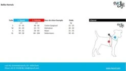 Curli - Harnais Belka Air-Mesh En Noir Pour Chiens - M -Chats Chiens Articles Magasin 17301