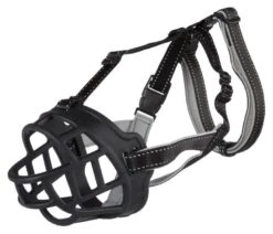 Trixie - Muselière Muzzle Flex En Noir Pour Chiens - L