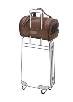 Bobby - Sac De Transport DEVIL Pour Chien Et Chat - Marron -Chats Chiens Articles Magasin 1804