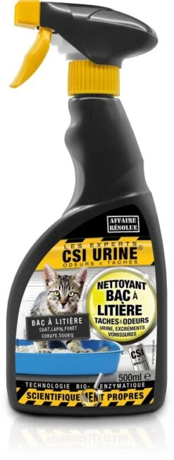 CSI Urine - Nettoyant Enzymatique Pour Litière - 500ml