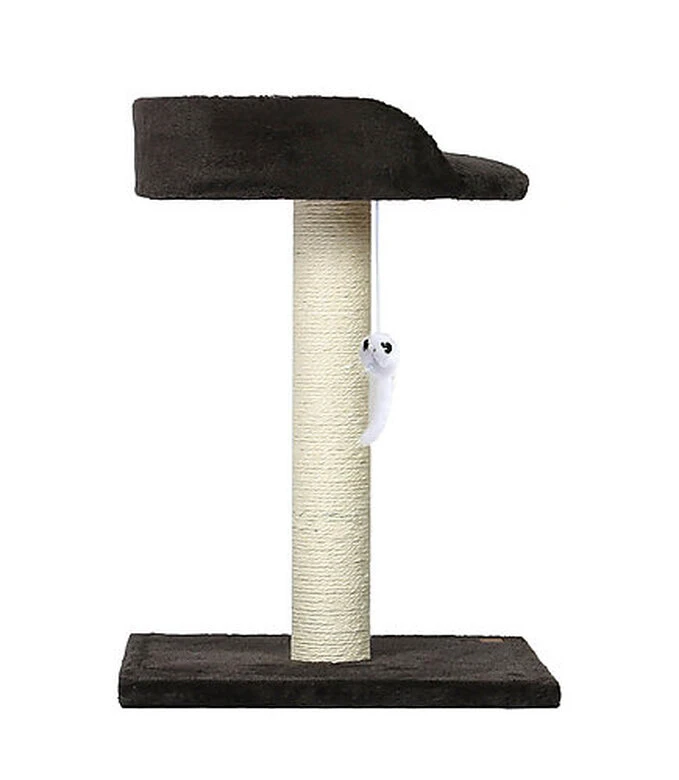 Animalis - Arbre à Chat Poteau Avec Sofa - Noir 4 Animalis - Arbre à Chat Poteau Avec Sofa - Noir – Image 2