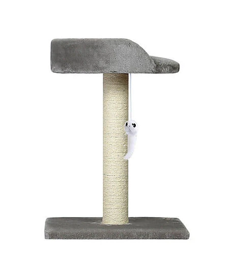 Animalis - Arbre à Chat Poteau Avec Sofa - Gris 4 Animalis - Arbre à Chat Poteau Avec Sofa - Gris – Image 2