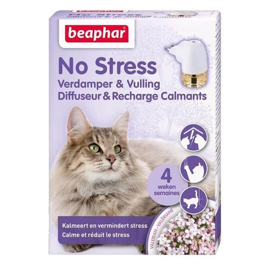 Beaphar - Diffuseur + Recharge Calmant 30J No Stress Pour Chat - 30ml 3 Beaphar - Diffuseur + Recharge Calmant 30J No Stress Pour Chat - 30ml