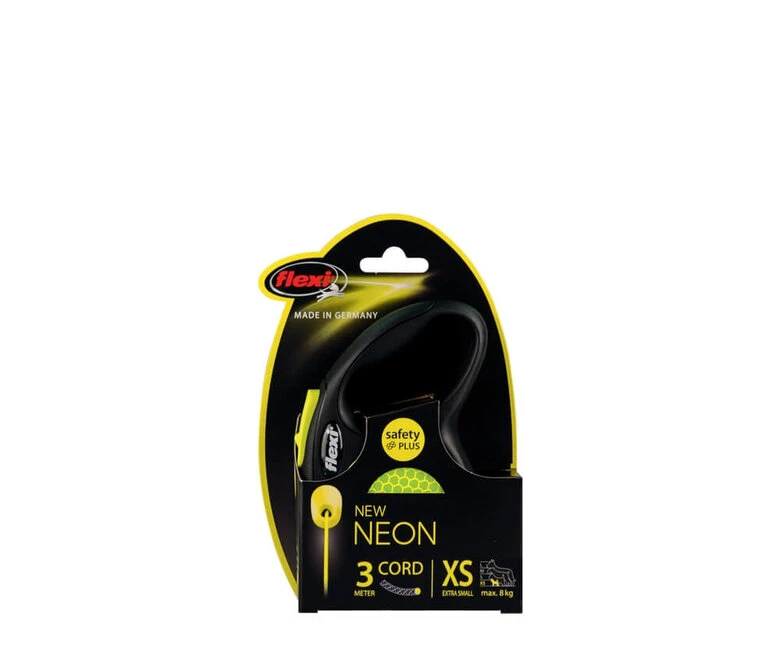 Flexi - Laisse New Neon Avec Cordon De 3m Pour Chien XS 4 Flexi - Laisse New Neon Avec Cordon De 3m Pour Chien XS – Image 2