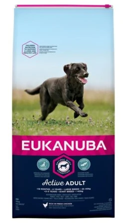 Eukanuba - Croquettes Au Poulet Pour Chien Adulte De Grande Taille - 15Kg