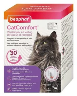 CatComfort - Diffuseur + Recharge Calmants Phéromones 30J Pour Chat