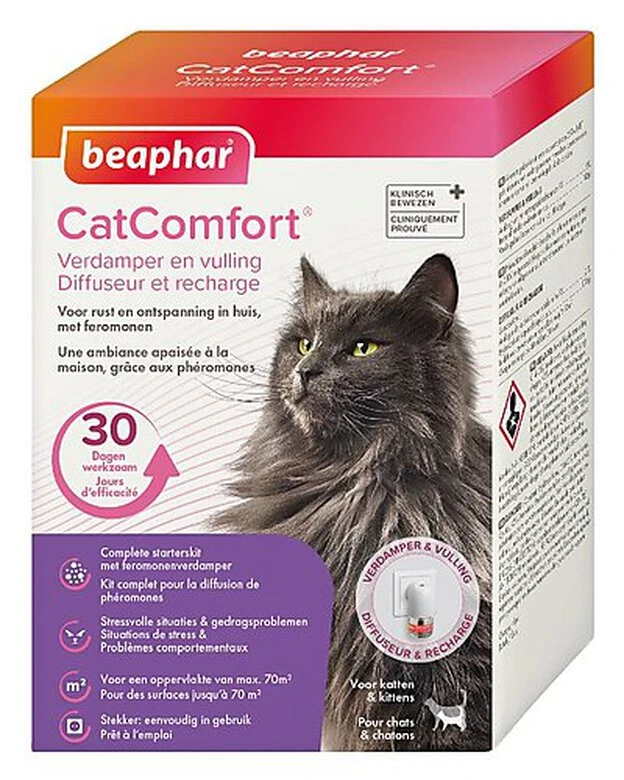 CatComfort - Diffuseur + Recharge Calmants Phéromones 30J Pour Chat 3 CatComfort - Diffuseur + Recharge Calmants Phéromones 30J Pour Chat