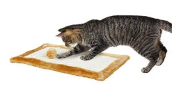 Trixie - Griffoir Avec Bords Peluche Pour Chat