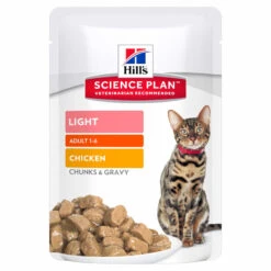 Hill's Science Plan - Sachets Light Multipack Pour Chat - 12x85g