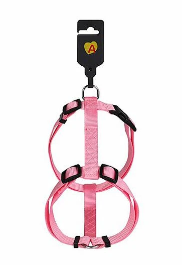 Animalis - Harnais Basic T2 20mm Et 52/80cm Pour Chien - Rose 4 Animalis - Harnais Basic T2 20mm Et 52/80cm Pour Chien - Rose – Image 2
