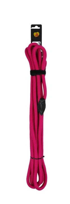 Animalis - Longe En Corde Forte De 5m Pour Chien - Fuchsia