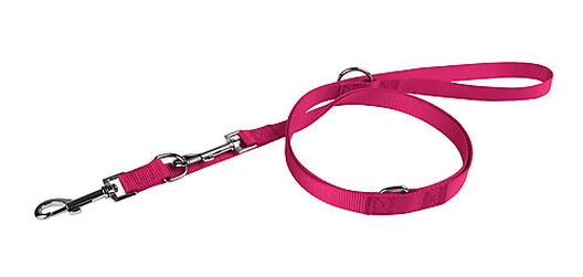 Animalis - Laisse Multifonction Basic 20mm Et 200cm Pour Chien - Fuchsia 3 Animalis - Laisse Multifonction Basic 20mm Et 200cm Pour Chien - Fuchsia