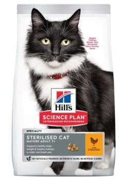 Hill's Science Plan Hill's - Feline Sterilised Cat Mature Adult 7+ Poulet Pour Chat - 3Kg