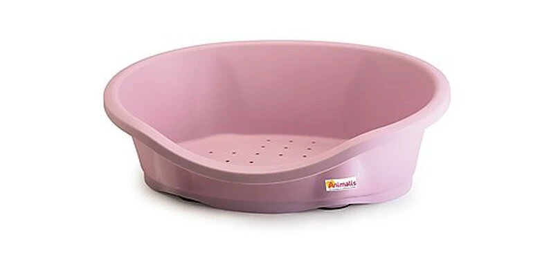Animalis - Corbeille DIDO Plastique Rose Pour Chien 3 Animalis - Corbeille DIDO Plastique Rose Pour Chien