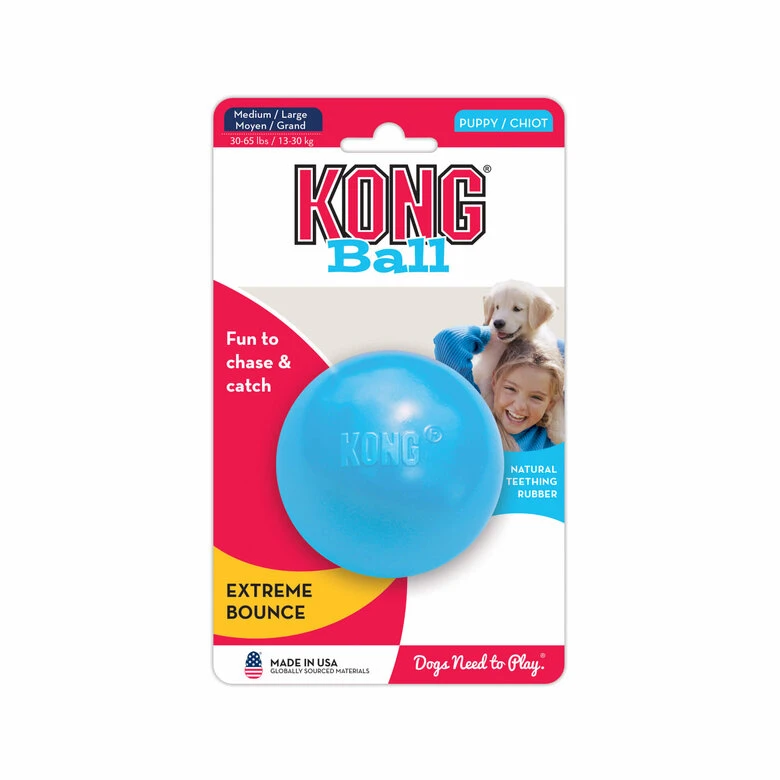 KONG - Jouet Balle Puppy Ball Pour Chiot - M/L 6 KONG - Jouet Balle Puppy Ball Pour Chiot - M/L – Image 4