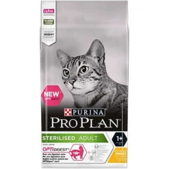 Pro Plan - Croquettes OPTIDIGEST Sterilised Adult Poulet Pour Chat - 3Kg