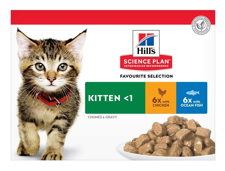 Hill's Science Plan - Sachets Multipack Pour Chaton - 12x85g 4 Hill's Science Plan - Sachets Multipack Pour Chaton - 12x85g – Image 2