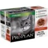 Pro Plan - Bouchée En Sauce NutriSavour Sterilised Au Bœuf Pour Chat Adultes Stérélisés - 10x85g -Chats Chiens Articles Magasin 41990