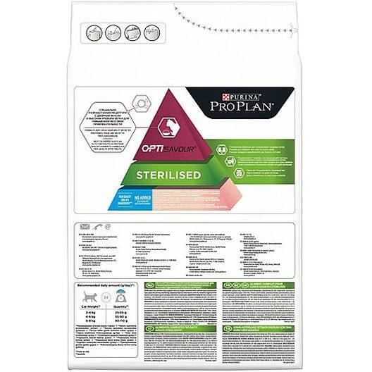 Pro Plan - Croquettes OPTISAVOUR Sterilised Au Cabillaud Pour Chat Adulte Stérilisé - 3Kg 4 Pro Plan - Croquettes OPTISAVOUR Sterilised Au Cabillaud Pour Chat Adulte Stérilisé - 3Kg – Image 2