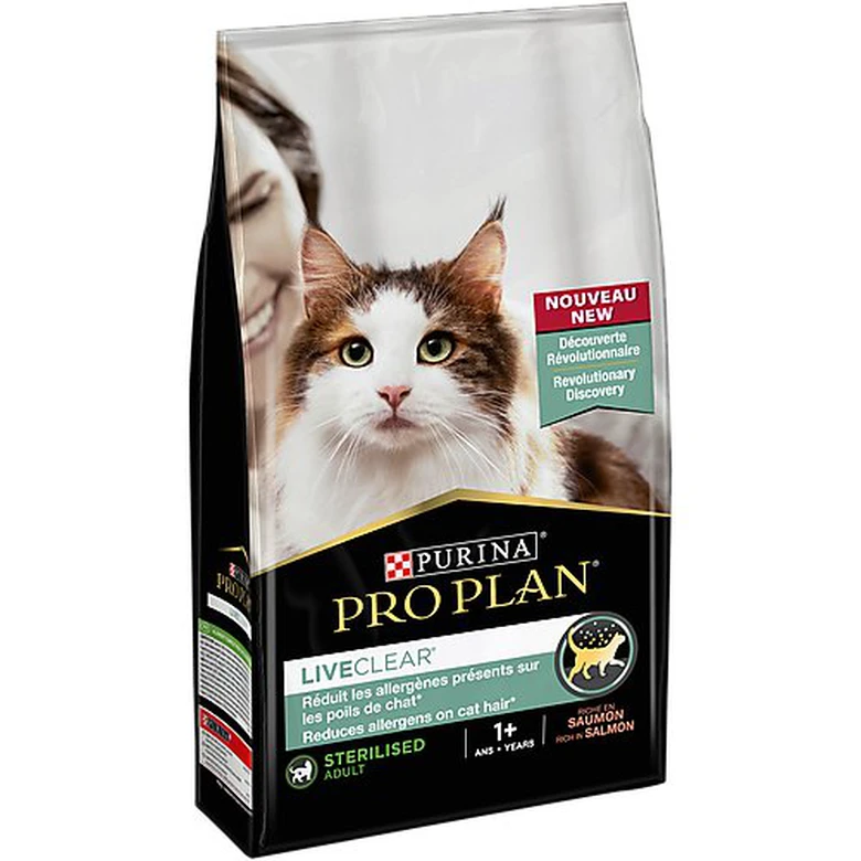 Pro Plan - Croquettes LiveClear +1 Stérilisé Saumon Pour Chat 4 Pro Plan - Croquettes LiveClear +1 Stérilisé Saumon Pour Chat – Image 2