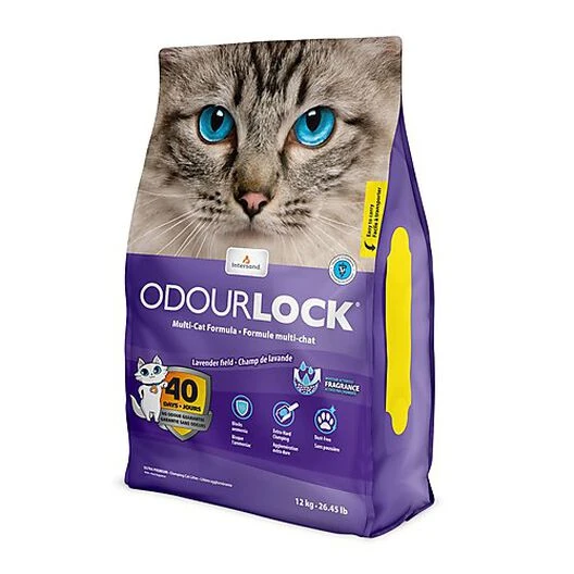 Intersand - Litière OdourLock Brise Lavande Pour Chat - 12Kg 3 Intersand - Litière OdourLock Brise Lavande Pour Chat - 12Kg