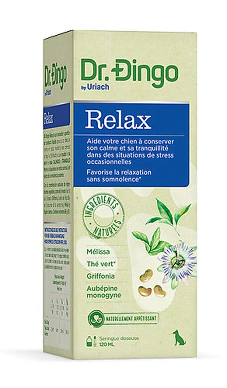 Dr. Dingo - Aliment Complémentaire Relax Pour Chien - 120ml 3 Dr. Dingo - Aliment Complémentaire Relax Pour Chien - 120ml