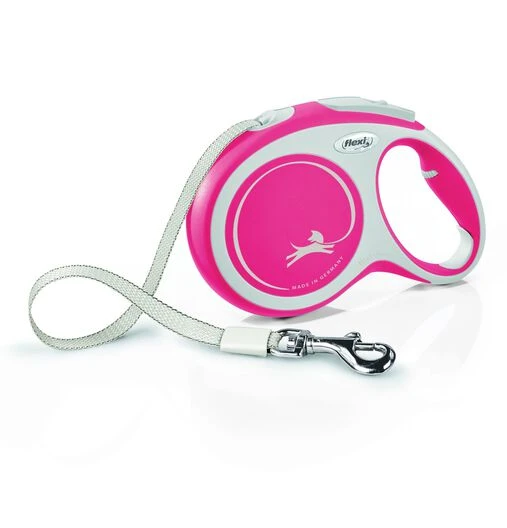 Flexi - Laisse New Confort Avec Sangle De 8m Pour Chien L - Rouge 3 Flexi - Laisse New Confort Avec Sangle De 8m Pour Chien L - Rouge