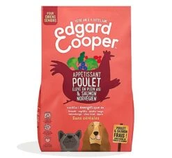 Edgard & Cooper - Croquettes Au Poulet Et Saumon Pour Chien - 2,5Kg