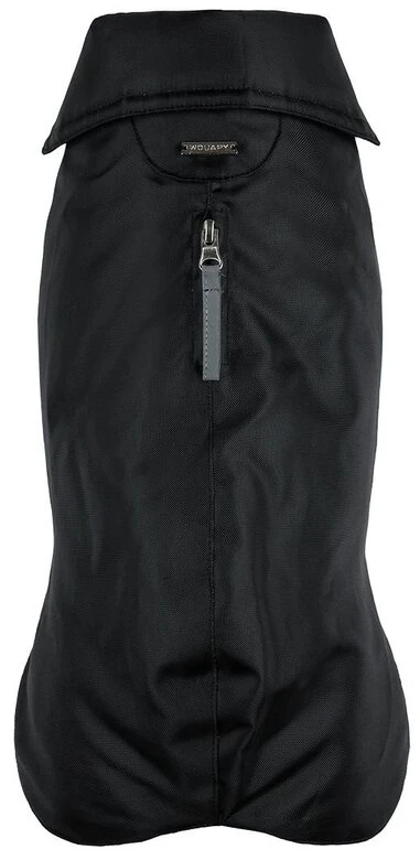 Wouapy - Manteau Imperméable Essentiel Noir Pour Chien - T38 2 Wouapy - Manteau Imperméable Essentiel Noir Pour Chien - T38