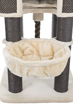 Trixie - Arbre à Chat XXL Humberto Crème Et Gris Pour Chat - 174cm -Chats Chiens Articles Magasin 47594