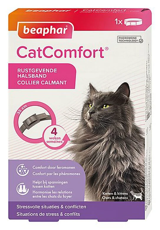 Beaphar - Collier Catcomfort Calmant Pour Chat - 35cm 3 Beaphar - Collier Catcomfort Calmant Pour Chat - 35cm