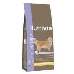 Nutrivia - Croquettes Au Poulet Pour Chat D'Intérieur 7 Nutrivia - Croquettes Au Poulet Pour Chat D'Intérieur -Chats Chiens Articles Magasin 5146