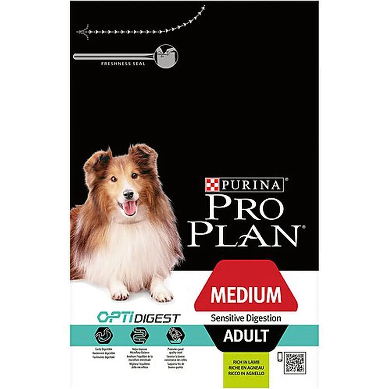 Pro Plan - Croquettes Medium Adult Sensitive Digestion à L'Agneau Pour Chien - 3Kg 4 Pro Plan - Croquettes Medium Adult Sensitive Digestion à L'Agneau Pour Chien - 3Kg – Image 2