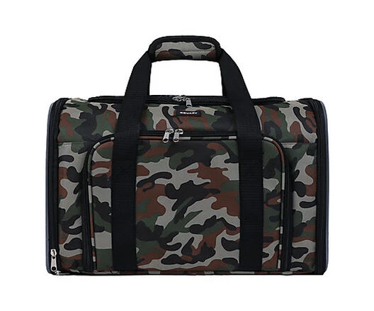 Wouapy - Sac De Transport Camping Camouflage Pour Chien - 45x25x28cm 3 Wouapy - Sac De Transport Camping Camouflage Pour Chien - 45x25x28cm