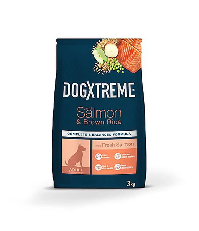 DogXtreme - Croquettes Au Saumon Frais Pour Chien De Toute Race - 3Kg 3 DogXtreme - Croquettes Au Saumon Frais Pour Chien De Toute Race - 3Kg