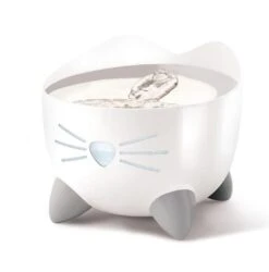 Cat It - Fontaine à Eau Pixi En Acier Blanc Pour Chat - 2,5L