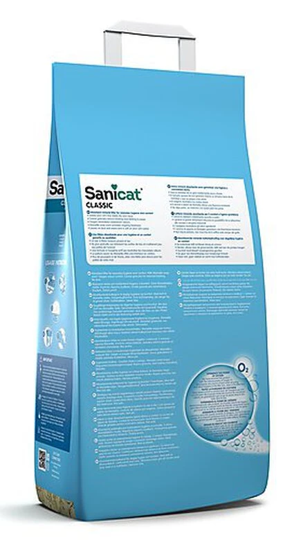 Sanicat - Litière Sanicat Classic Absorbante à L'Oxygène Actif Pour Chat - 20L 4 Sanicat - Litière Sanicat Classic Absorbante à L'Oxygène Actif Pour Chat - 20L – Image 2