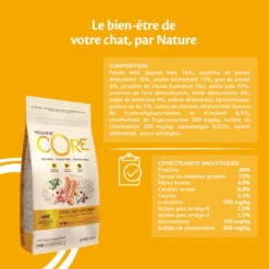 Wellness CORE - Croquettes Sterilised Poulet Et Dinde Pour Chat - 1,75Kg 11 Wellness CORE - Croquettes Sterilised Poulet Et Dinde Pour Chat - 1,75Kg -Chats Chiens Articles Magasin 64026