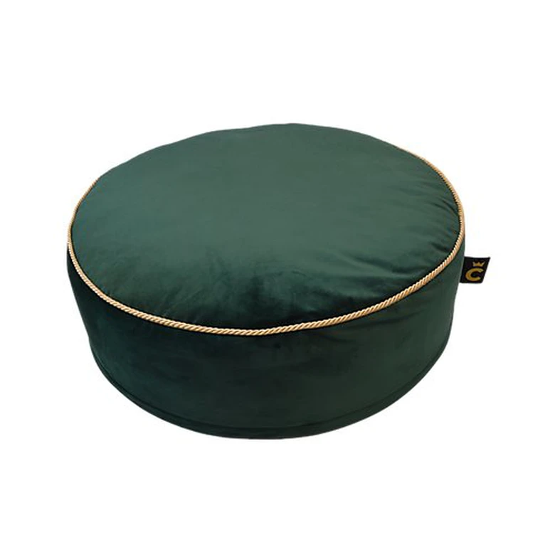 Comme Un Roi - Pouf Palace Vert Pour Chien - 70cm 3 Comme Un Roi - Pouf Palace Vert Pour Chien - 70cm
