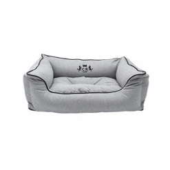 Comme Un Roi - Panier Douillet So Nature Gris Pour Chien Et Chat - S