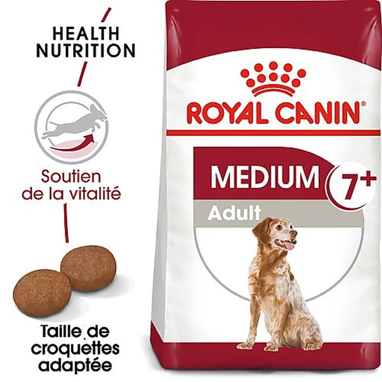 Royal Canin - Croquettes Medium Adulte 7+ Pour Chien 5 Royal Canin - Croquettes Medium Adulte 7+ Pour Chien – Image 3