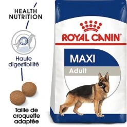 Royal Canin - Croquettes Maxi Adult Pour Chien -Chats Chiens Articles Magasin 66827