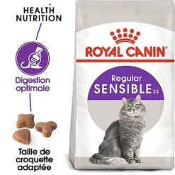 Royal Canin - Croquettes Sensible 33 Pour Chat Adulte 14 Royal Canin - Croquettes Sensible 33 Pour Chat Adulte -Chats Chiens Articles Magasin 66845